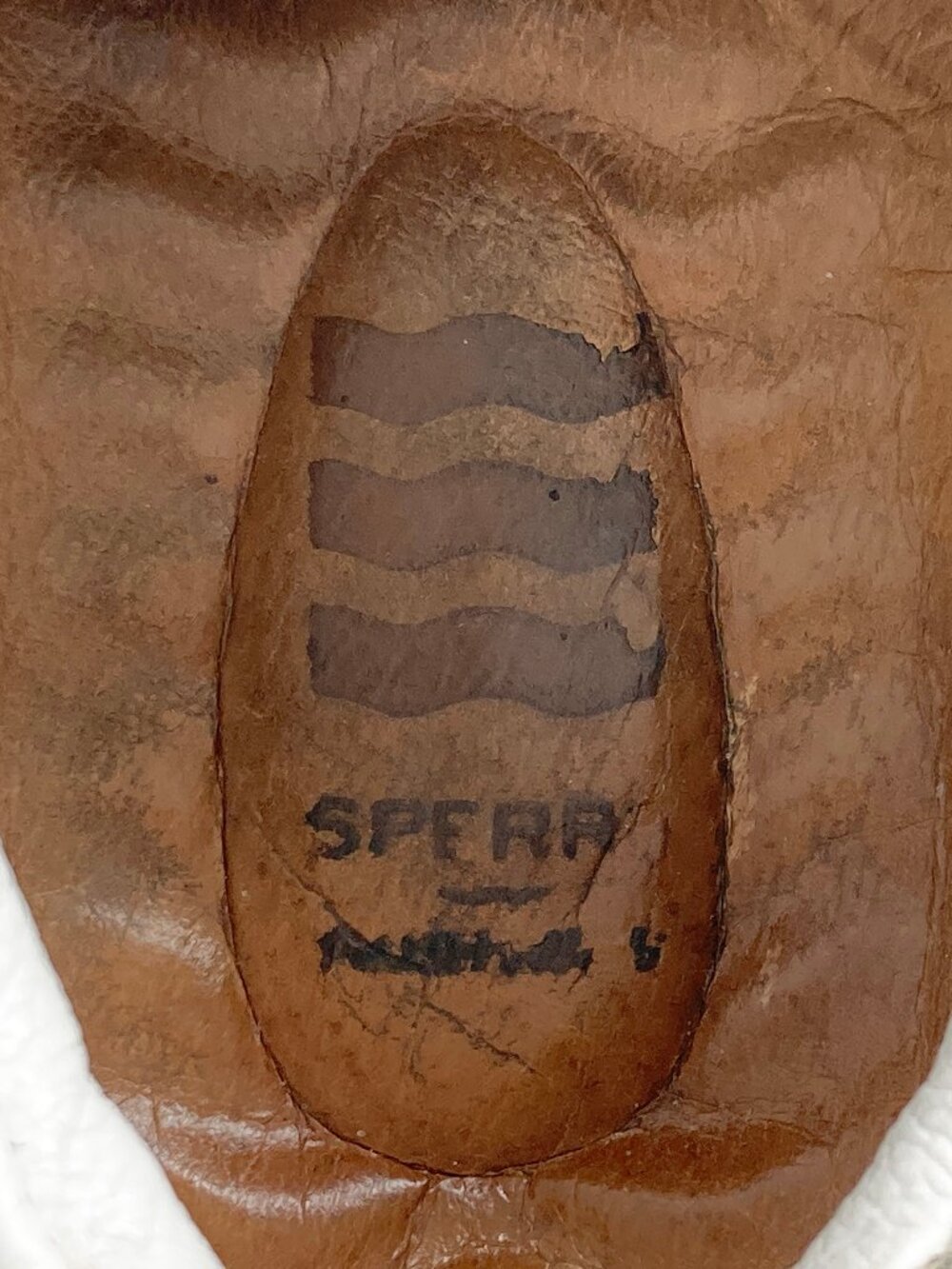 Sperry Top Sider Leather Sneakers with Suede Laces - Picture 9 of 13
